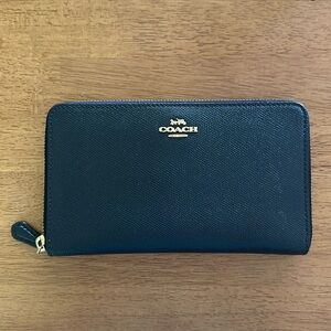 Coach wallet - dark blue